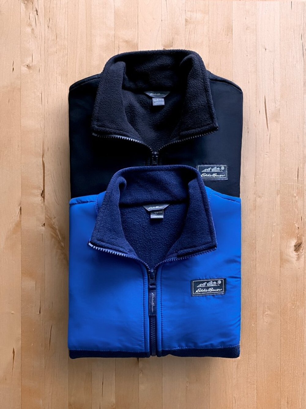 Eddie Bauer Full-zip Fleece Jackets Youth Medium & Large